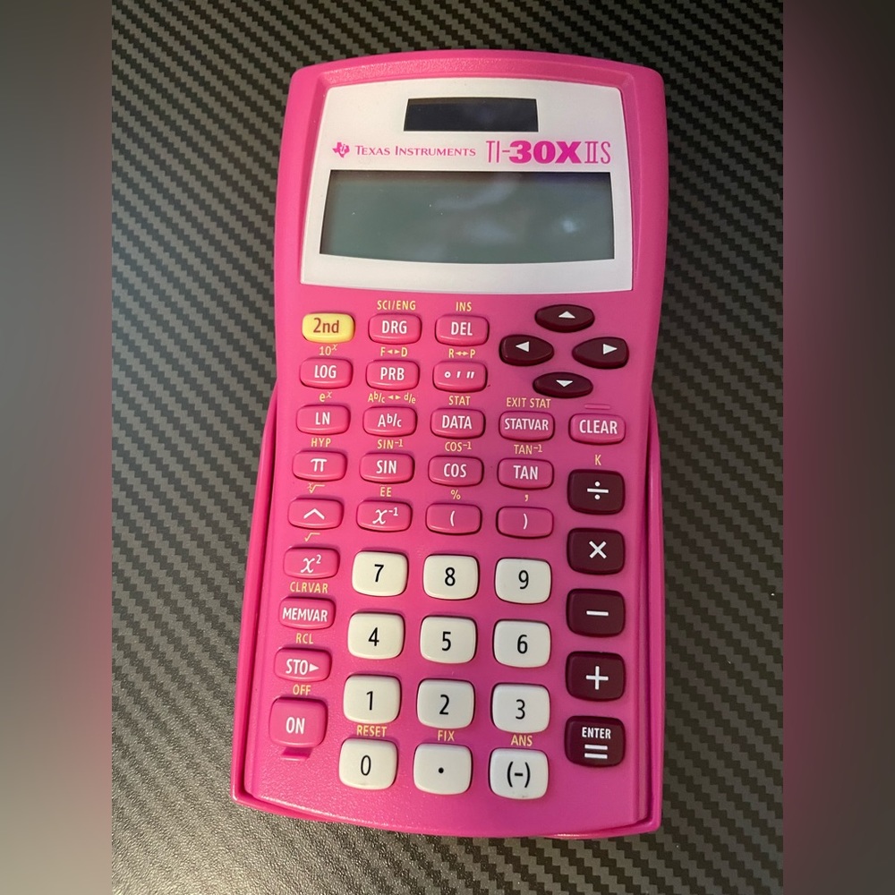 TI-30XIIS Texas Instrument Calculator- Pink